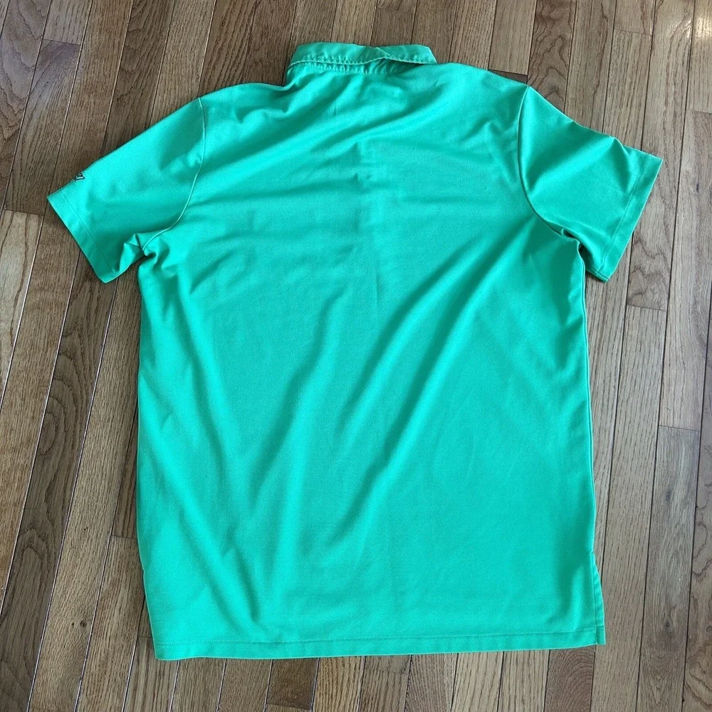 RLX Polo Shirt‎ Mens Large Green Ralph Lauren Golf Performance